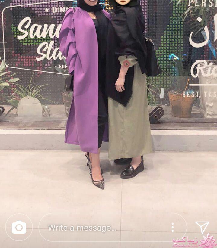 استین مانتوی تابستانه